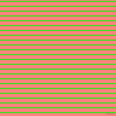 horizontal lines stripes, 4 pixel line width, 16 pixel line spacing, Lime and Salmon horizontal lines and stripes seamless tileable