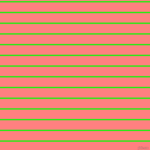 horizontal lines stripes, 4 pixel line width, 32 pixel line spacing, Lime and Salmon horizontal lines and stripes seamless tileable