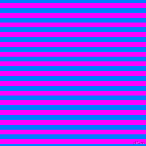horizontal lines stripes, 16 pixel line width, 16 pixel line spacing, Magenta and Dodger Blue horizontal lines and stripes seamless tileable