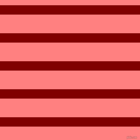 horizontal lines stripes, 32 pixel line width, 64 pixel line spacing, Maroon and Salmon horizontal lines and stripes seamless tileable