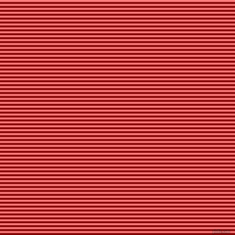horizontal lines stripes, 4 pixel line width, 4 pixel line spacing, Maroon and Salmon horizontal lines and stripes seamless tileable