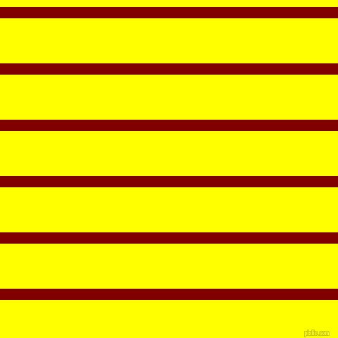 horizontal lines stripes, 16 pixel line width, 64 pixel line spacing, Maroon and Yellow horizontal lines and stripes seamless tileable