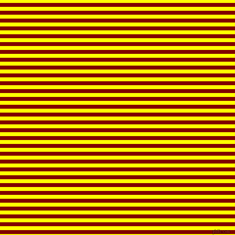 horizontal lines stripes, 8 pixel line width, 8 pixel line spacing, Maroon and Yellow horizontal lines and stripes seamless tileable