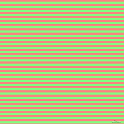 horizontal lines stripes, 8 pixel line width, 8 pixel line spacing, Mint Green and Salmon horizontal lines and stripes seamless tileable