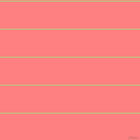 horizontal lines stripes, 2 pixel line width, 96 pixel line spacing, Mint Green and Salmon horizontal lines and stripes seamless tileable