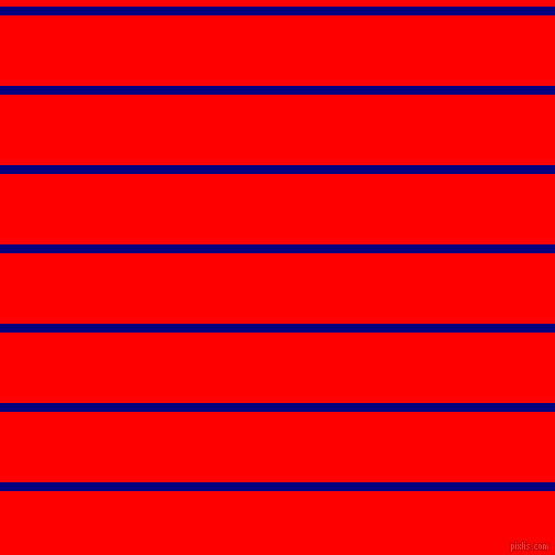 horizontal lines stripes, 8 pixel line width, 64 pixel line spacing, Navy and Red horizontal lines and stripes seamless tileable