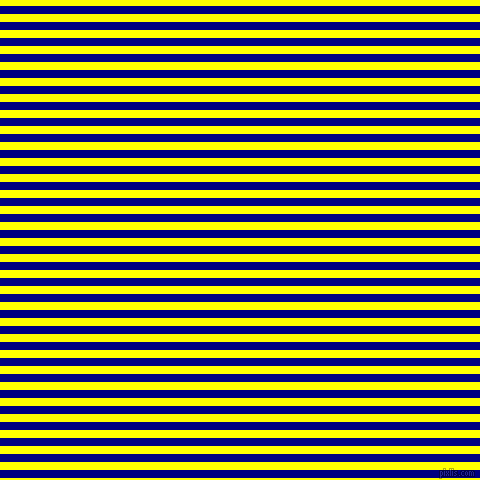 horizontal lines stripes, 8 pixel line width, 8 pixel line spacing, Navy and Yellow horizontal lines and stripes seamless tileable