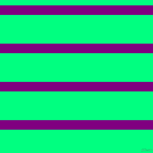 horizontal lines stripes, 32 pixel line width, 96 pixel line spacing, Purple and Spring Green horizontal lines and stripes seamless tileable