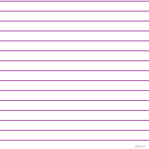 horizontal lines stripes, 2 pixel line width, 32 pixel line spacing, Purple and White horizontal lines and stripes seamless tileable