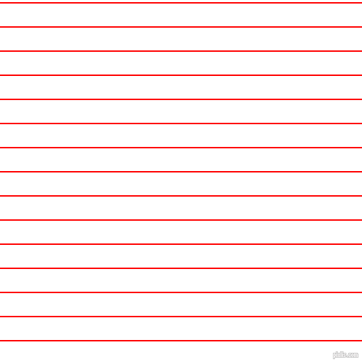 horizontal lines stripes, 2 pixel line width, 32 pixel line spacing, Red and White horizontal lines and stripes seamless tileable