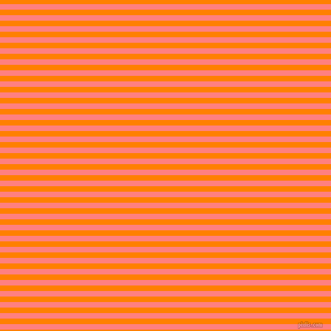 horizontal lines stripes, 8 pixel line width, 8 pixel line spacing, Salmon and Dark Orange horizontal lines and stripes seamless tileable