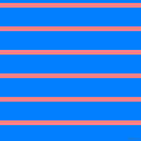 horizontal lines stripes, 16 pixel line width, 64 pixel line spacing, Salmon and Dodger Blue horizontal lines and stripes seamless tileable