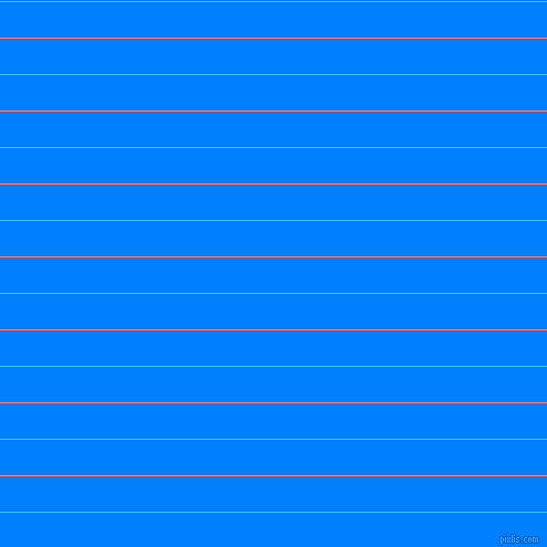 horizontal lines stripes, 1 pixel line width, 32 pixel line spacing, Salmon and Dodger Blue horizontal lines and stripes seamless tileable