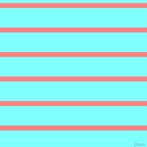horizontal lines stripes, 16 pixel line width, 64 pixel line spacing, Salmon and Electric Blue horizontal lines and stripes seamless tileable