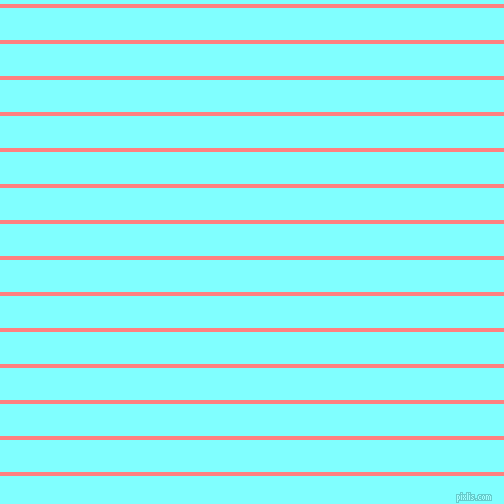 horizontal lines stripes, 4 pixel line width, 32 pixel line spacing, Salmon and Electric Blue horizontal lines and stripes seamless tileable