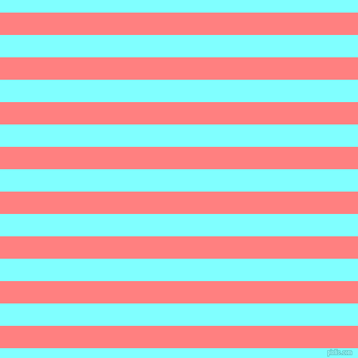 horizontal lines stripes, 32 pixel line width, 32 pixel line spacing, Salmon and Electric Blue horizontal lines and stripes seamless tileable