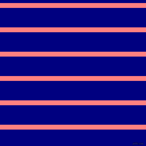 horizontal lines stripes, 16 pixel line width, 64 pixel line spacing, Salmon and Navy horizontal lines and stripes seamless tileable