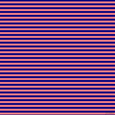 horizontal lines stripes, 8 pixel line width, 8 pixel line spacing, Salmon and Navy horizontal lines and stripes seamless tileable