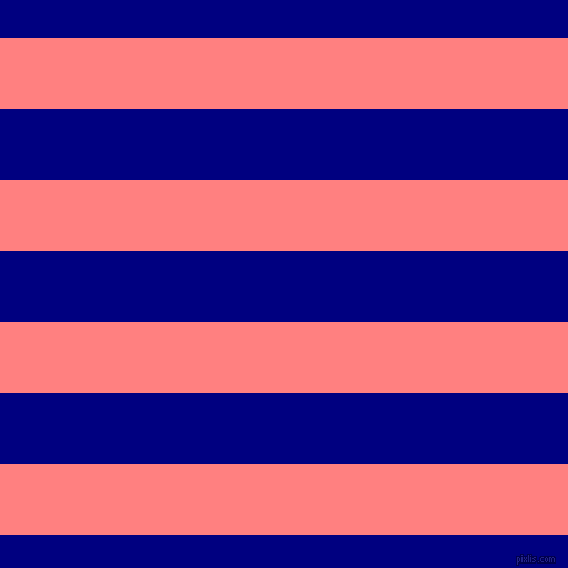 horizontal lines stripes, 64 pixel line width, 64 pixel line spacing, Salmon and Navy horizontal lines and stripes seamless tileable