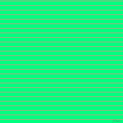 horizontal lines stripes, 2 pixel line width, 16 pixel line spacing, Salmon and Spring Green horizontal lines and stripes seamless tileable