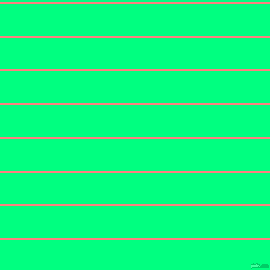 horizontal lines stripes, 4 pixel line width, 64 pixel line spacing, Salmon and Spring Green horizontal lines and stripes seamless tileable