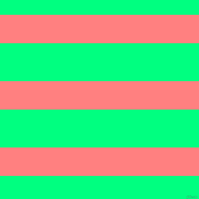 horizontal lines stripes, 96 pixel line width, 128 pixel line spacing, Salmon and Spring Green horizontal lines and stripes seamless tileable