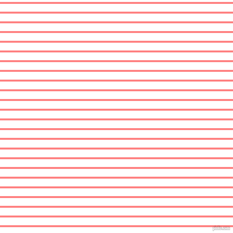 horizontal lines stripes, 4 pixel line width, 16 pixel line spacing, Salmon and White horizontal lines and stripes seamless tileable