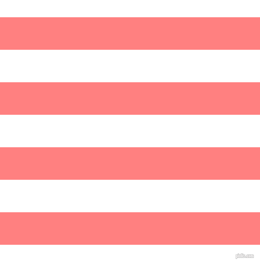 horizontal lines stripes, 64 pixel line width, 64 pixel line spacing, Salmon and White horizontal lines and stripes seamless tileable