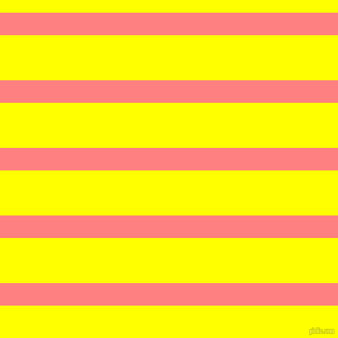 horizontal lines stripes, 32 pixel line width, 64 pixel line spacing, Salmon and Yellow horizontal lines and stripes seamless tileable