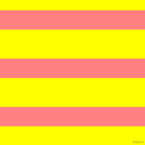 horizontal lines stripes, 64 pixel line width, 96 pixel line spacing, Salmon and Yellow horizontal lines and stripes seamless tileable