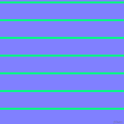 horizontal lines stripes, 8 pixel line width, 64 pixel line spacing, Spring Green and Light Slate Blue horizontal lines and stripes seamless tileable