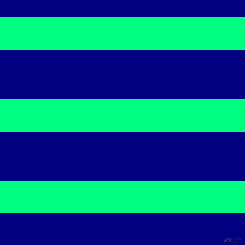 horizontal lines stripes, 64 pixel line width, 96 pixel line spacing, Spring Green and Navy horizontal lines and stripes seamless tileable