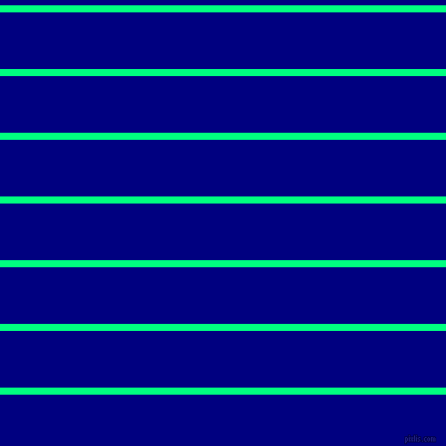 horizontal lines stripes, 8 pixel line width, 64 pixel line spacing, Spring Green and Navy horizontal lines and stripes seamless tileable