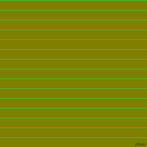 horizontal lines stripes, 1 pixel line width, 32 pixel line spacing, Spring Green and Olive horizontal lines and stripes seamless tileable