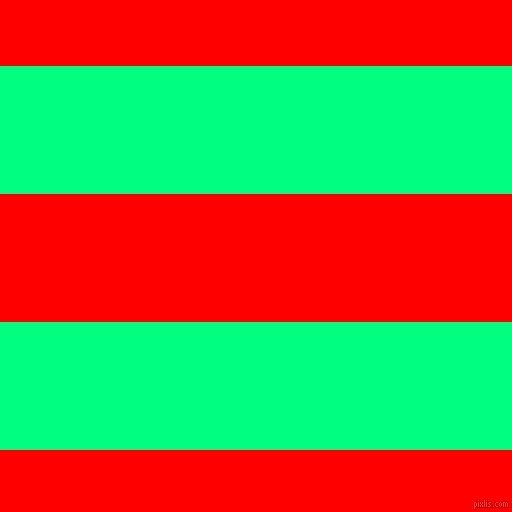 horizontal lines stripes, 128 pixel line width, 128 pixel line spacing, Spring Green and Red horizontal lines and stripes seamless tileable