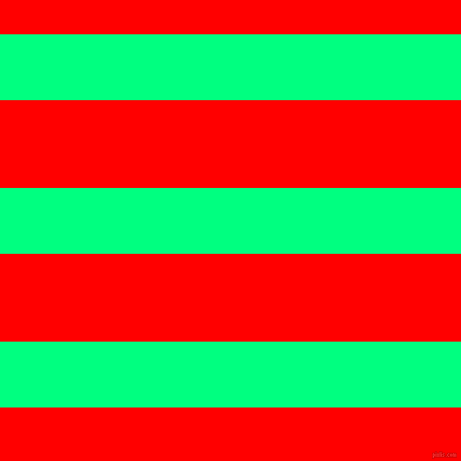 horizontal lines stripes, 96 pixel line width, 128 pixel line spacing, Spring Green and Red horizontal lines and stripes seamless tileable