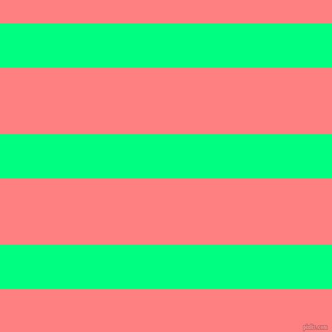 horizontal lines stripes, 64 pixel line width, 96 pixel line spacingSpring Green and Salmon horizontal lines and stripes seamless tileable
