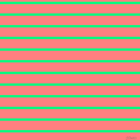 horizontal lines stripes, 8 pixel line width, 32 pixel line spacing, Spring Green and Salmon horizontal lines and stripes seamless tileable