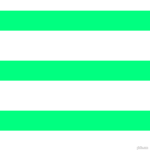 horizontal lines stripes, 64 pixel line width, 96 pixel line spacing, Spring Green and White horizontal lines and stripes seamless tileable