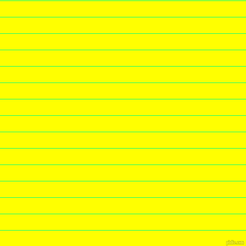 horizontal lines stripes, 1 pixel line width, 32 pixel line spacing, Spring Green and Yellow horizontal lines and stripes seamless tileable