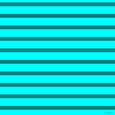 horizontal lines stripes, 16 pixel line width, 32 pixel line spacing, Teal and Aqua horizontal lines and stripes seamless tileable