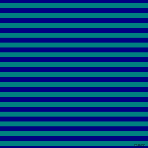 horizontal lines stripes, 16 pixel line width, 16 pixel line spacing, Teal and Navy horizontal lines and stripes seamless tileable