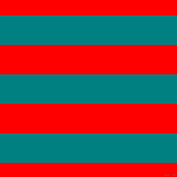 horizontal lines stripes, 96 pixel line width, 96 pixel line spacing, Teal and Red horizontal lines and stripes seamless tileable