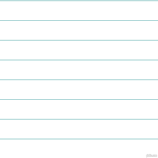 horizontal lines stripes, 1 pixel line width, 64 pixel line spacing, Teal and White horizontal lines and stripes seamless tileable