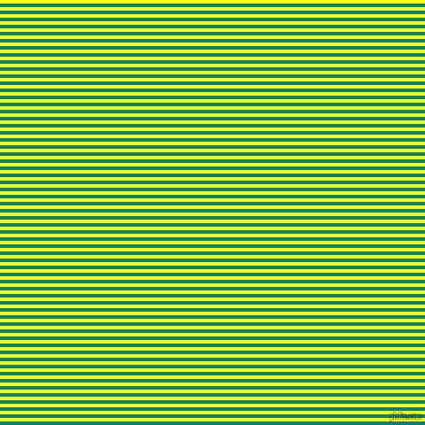 horizontal lines stripes, 4 pixel line width, 4 pixel line spacing, Teal and Yellow horizontal lines and stripes seamless tileable