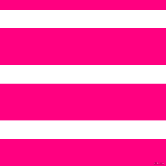 horizontal lines stripes, 64 pixel line width, 128 pixel line spacing, White and Deep Pink horizontal lines and stripes seamless tileable