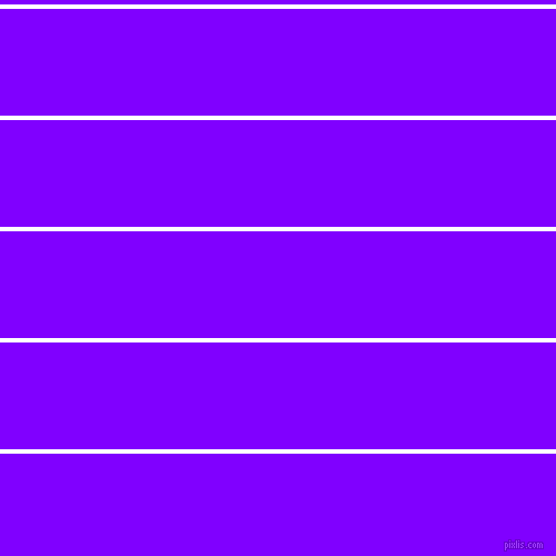 horizontal lines stripes, 4 pixel line width, 96 pixel line spacing, White and Electric Indigo horizontal lines and stripes seamless tileable
