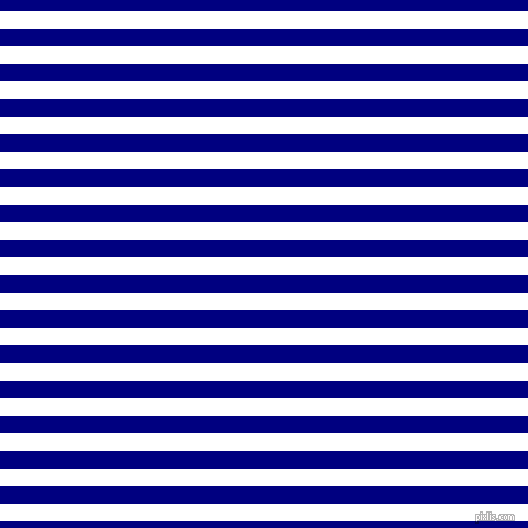 horizontal lines stripes, 16 pixel line width, 16 pixel line spacing, White and Navy horizontal lines and stripes seamless tileable