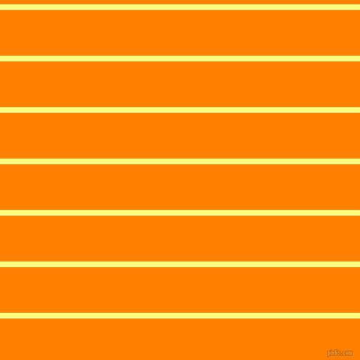 horizontal lines stripes, 8 pixel line width, 64 pixel line spacing, Witch Haze and Dark Orange horizontal lines and stripes seamless tileable