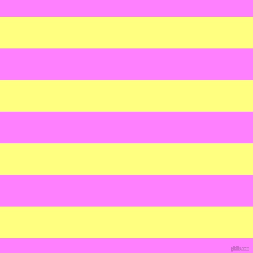 horizontal lines stripes, 64 pixel line width, 64 pixel line spacing, Witch Haze and Fuchsia Pink horizontal lines and stripes seamless tileable